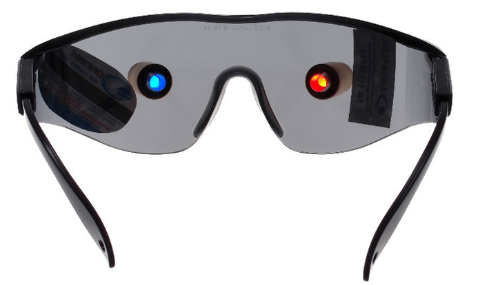 Edzőpoharak LED -es kibocsátókkal a látás javítása érdekében